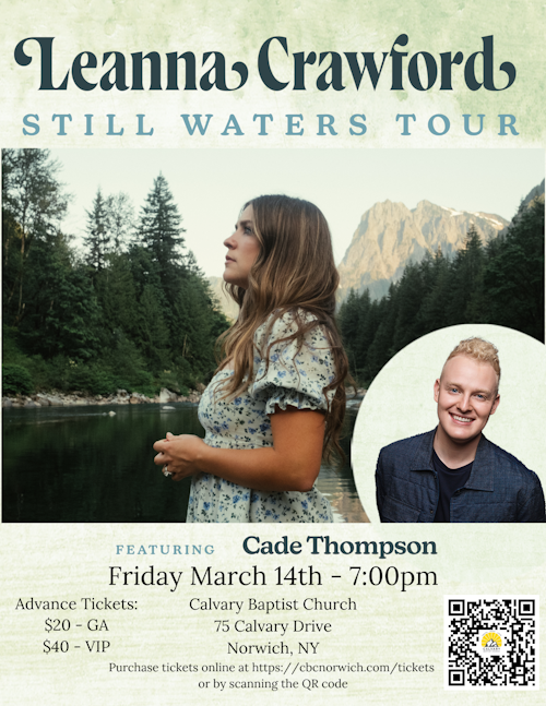 The Still Waters Tour: Leanna Crawford with Cade Thompson